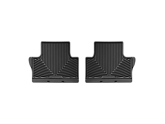 WeatherTech 07-14 Volvo S80 Rear Rubber Mats - Black - W170