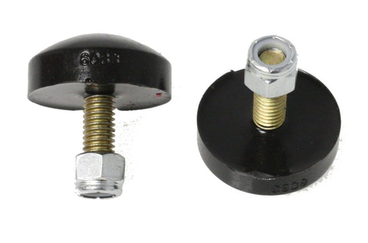 Energy Suspension Universal Black Low Profile Button head bump stop 11/16 inch tall x 1 5/8 inch dia - 9.9121G
