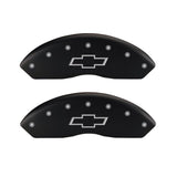 MGP 4 Caliper Covers Engraved Front & Rear MGP Red finish silver ch - 14030SMGPRD
