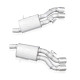 Stainless Works 2016-18 Cadillac CTS-V Sedan Axleback System Dual-Mode Turbo Mufflers 4in Tips - CTSV16MKS-PC