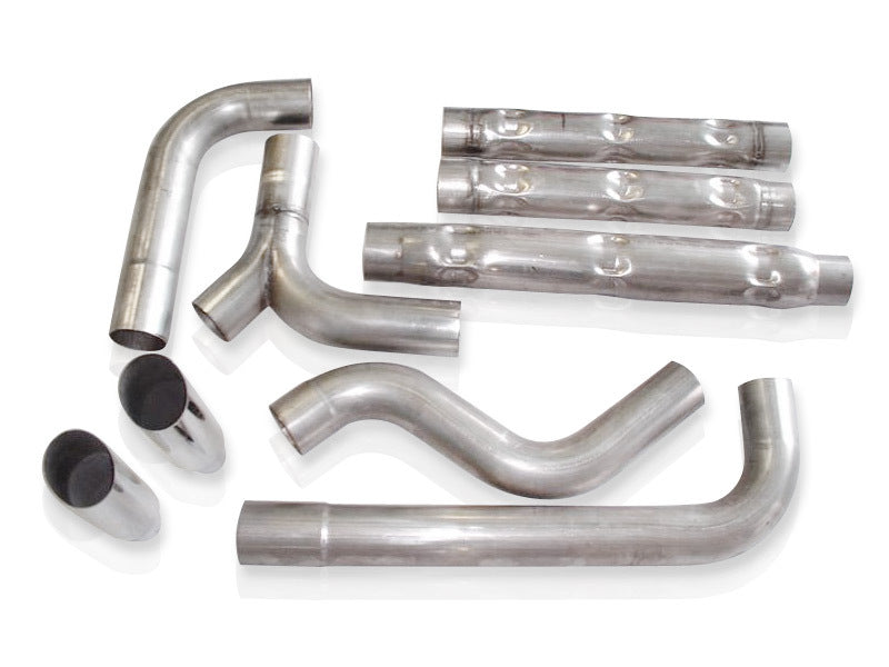 Stainless Works Chevy Camaro/Firebird 1993-02 Exhaust 3in Chambered Catback - CA9302CH