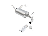 Borla 12-16 Jeep Wrangler 3.6L AT/MT 4WD Single Right Rear Exit Touring Exhaust (rear section only) - 11818