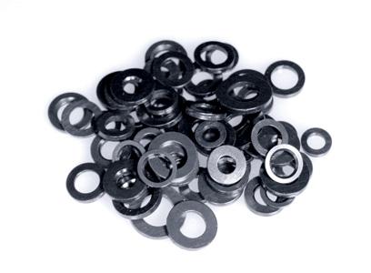 ARP 7/16in ID 3/4inOD Black Washers (Pack of 10) - 200-8531