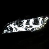 ANZO 2013-2015 Ford Escape Projector Headlights w/ U-Bar Chrome - 111325