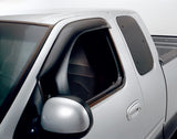 AVS 05-15 Toyota Tacoma Access Cab Aerovisor Front Outside Mount Window Deflector 2pc - Smoke - 95649