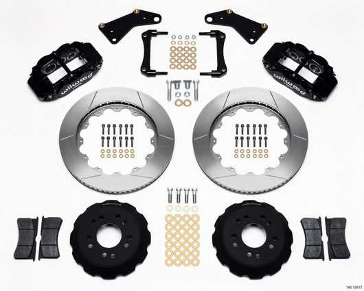 Wilwood Narrow Superlite 6R Front Hat Kit 14.00in 65-82 Corvette C2/C3 - 140-10617