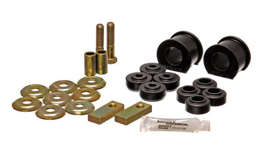 Energy Suspension Chry Stab Bar Bushing Set - Black - 5.5109G