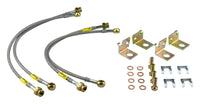 Goodridge 06-13 Chevrolet Corvette Z06/ZR1/Grand Sport Stainless Steel Brake Lines Kit - 12291