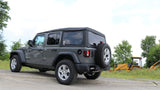 Corsa 18+ Jeep Wrangler JL 2.5in Dual Rear Turn Down Exit Sport Axle-Back Exhaust - 21013