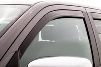 AVS 09-18 Dodge RAM 1500 Quad Cab Ventvisor In-Channel Window Deflectors 4pc - Matte Black - 1774003