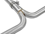 aFe Takeda Exhaust 2.25in to 2in Dia 304SS Cat-Back w/Polished Tips 08-12 Honda Accord Coupe V6 3.5L - 49-36612