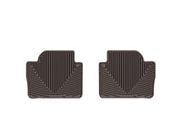 WeatherTech 2012+ BMW 3-Series (F30) Rear Rubber Mats - Cocoa - W268CO