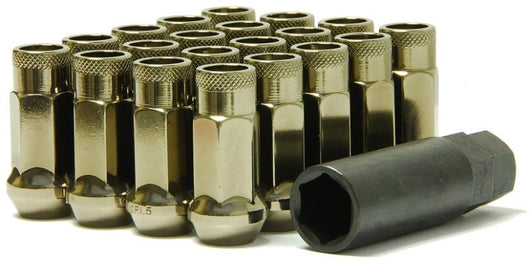 Wheel Mate Muteki SR48 Open End Lug Nuts - Titanium 12x1.25 48mm - 32905T