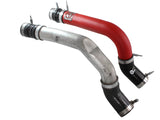 aFe BladeRunner 3in Red Intercooler Tube Hot Side w/Couplings 13-14 Dodge RAM Diesel 6.7L (td) - 46-20138-R