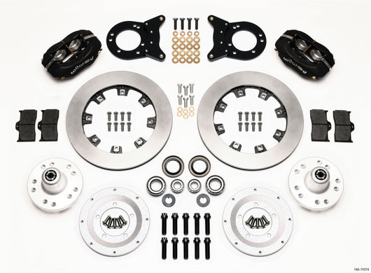 Wilwood Forged Dynalite Front Kit 12.19in 1970-1973 Mustang Disc & Drum Spindle - 140-11074