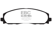 EBC 12+ Chrysler Town & Country 3.6 Greenstuff Front Brake Pads - DP61888