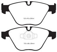 EBC 13+ BMW X1 2.0 Turbo (28i) Yellowstuff Front Brake Pads - DP41512R