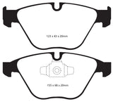 EBC 13+ BMW X1 2.0 Turbo (28i) Redstuff Front Brake Pads - DP31512C
