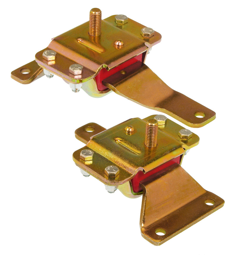 Prothane 96-04 Ford Mustang 4.6L Motor Mounts - Red - 6-504