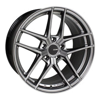 Enkei TY-5 18x8 5x108 40mm offset 72.6mm Bore Hyper Silver - 498-880-3140HS