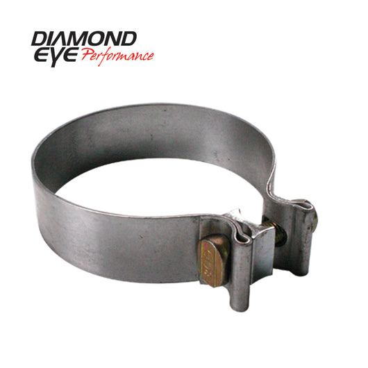 Diamond Eye CLAMP Band 4in METRIC HARDWARE 409 SS - BC400S409