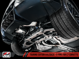 AWE Tuning 14-19 Chevy Corvette C7 Z06/ZR1 (w/o AFM) Track Edition Axle-Back Exhaust w/Black Tips - 3020-43081