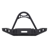 Westin/Snyper 07-17 Jeep JK Marksman Front Bumper w/Stinger - Textured Black - 59-9515-12JKX5