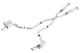 Borla 2015 Jeep Grand Cherokee SRT8 ATAK Dual Round Rolled Exit Catback Exhaust - 140633