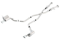 Borla 2015 Jeep Grand Cherokee SRT8 ATAK Dual Round Rolled Exit Catback Exhaust - 140633