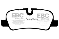 EBC 05-10 Land Rover LR3 4.4 Extra Duty Rear Brake Pads - ED91542