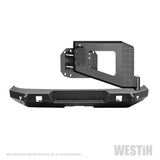 Westin 07-18 Jeep Wrangler JK WJ2 Rear Bumper w/ Tire Carrier - Textured Black - 59-82015