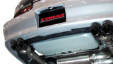 Corsa 98-02 Chevrolet Camaro Convertible Z28 5.7L V8 LS1 Black Tip Sport Cat-Back Exhaust - 14143BLK