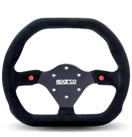 Sparco Strwhl 310X260 Suede Black - 015P310F2SN