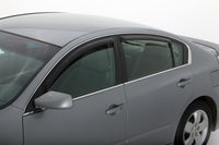 AVS 07-12 Nissan Altima Ventvisor Outside Mount Window Deflectors 4pc - Smoke - 94005