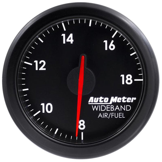 Autometer Airdrive 2-1/6in Wideband Air / Fuel Gauge 10:1-17:1 ARF Range - Black - 9178-T