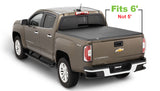 Tonno Pro 15-19 Chevy Colorado 6ft Fleetside Tonno Fold Tri-Fold Tonneau Cover - 42-115