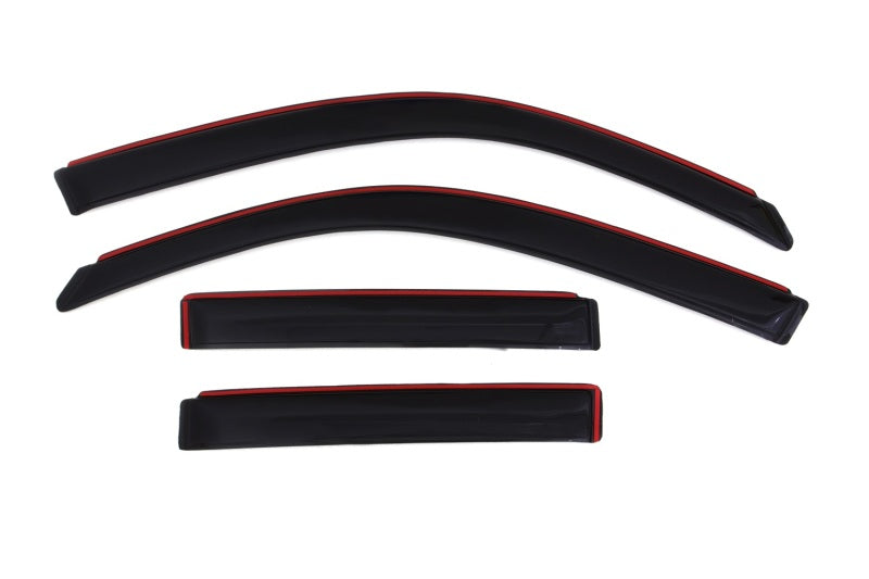 AVS 03-09 Toyota 4Runner Ventvisor In-Channel Front & Rear Window Deflectors 4pc - Smoke - 194924