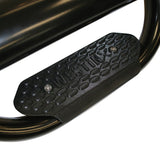 Westin 2007-2017 Jeep Wrangler Unlimited 4dr GENX Oval Drop Nerf Step Bars - Black Wrinkle - 20-3295