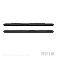 Westin Premier 4 Oval Nerf Step Bars - 85 in - Black - 22-5035