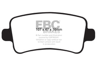 EBC 10+ Buick Allure (Canada) 3.0 Yellowstuff Rear Brake Pads - DP42016R
