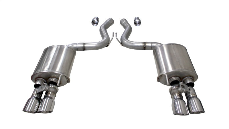 Corsa 2018+ Ford Mustang GT Fastback 5.0L 3in Sport Axle-Back Exhaust w/ 4in Polished Tips - 21002