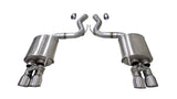 Corsa 2018+ Ford Mustang GT Fastback 5.0L 3in Sport Axle-Back Exhaust w/ 4in Polished Tips - 21002