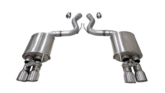 Corsa 2018+ Ford Mustang GT Fastback 5.0L 3in Sport Axle-Back Exhaust w/ 4in Polished Tips - 21002