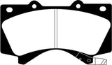 EBC 08+ Lexus LX570 5.7 Greenstuff Front Brake Pads - DP61815