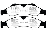 EBC 07-09 Ford Expedition 5.4 2WD Greenstuff Front Brake Pads - DP61803
