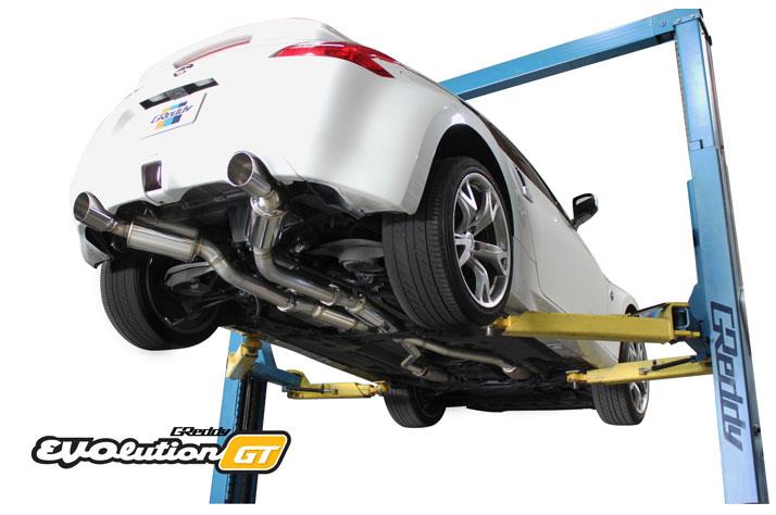 GReddy 09-14 Nissan 370Z Evolution GT Full Dual Cat-Back Exhaust - 10128303