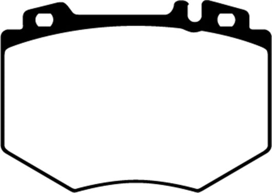EBC 03-06 Mercedes-Benz CL600 5.5 Twin Turbo Redstuff Front Brake Pads - DP31487C