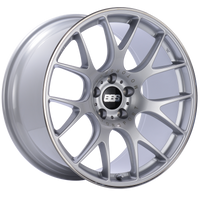 BBS CH-R 20x10.5 5x112 ET25 Brilliant Silver Polished Rim Protector Wheel -82mm PFS/Clip Required - CH103SPO
