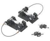 DV8 Offroad 1997-06 Jeep TJ Locking Hood Hold Downs - D-JP-190021-LK