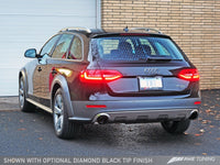 AWE Tuning Audi B8.5 All Road Touring Edition Exhaust - Dual Outlet Polished Silver Tips - 3015-32016